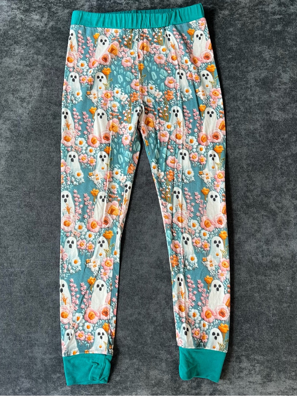 Olive and Stella Girls Bamboo Ghosted Pajama Set Size 4T - Picture 6 of 9